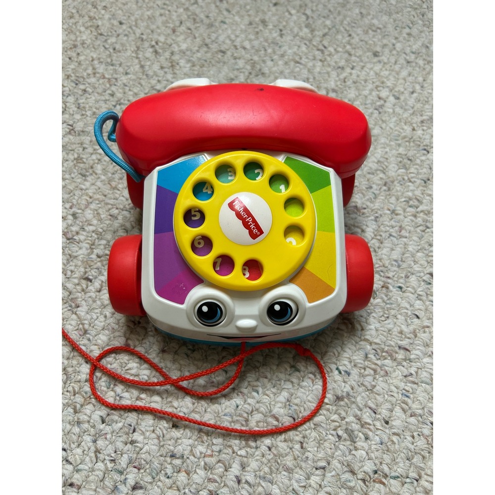 Fisher Price‎ Chatter Telephone Pull Toy Classic Pretend Play Phone Toy